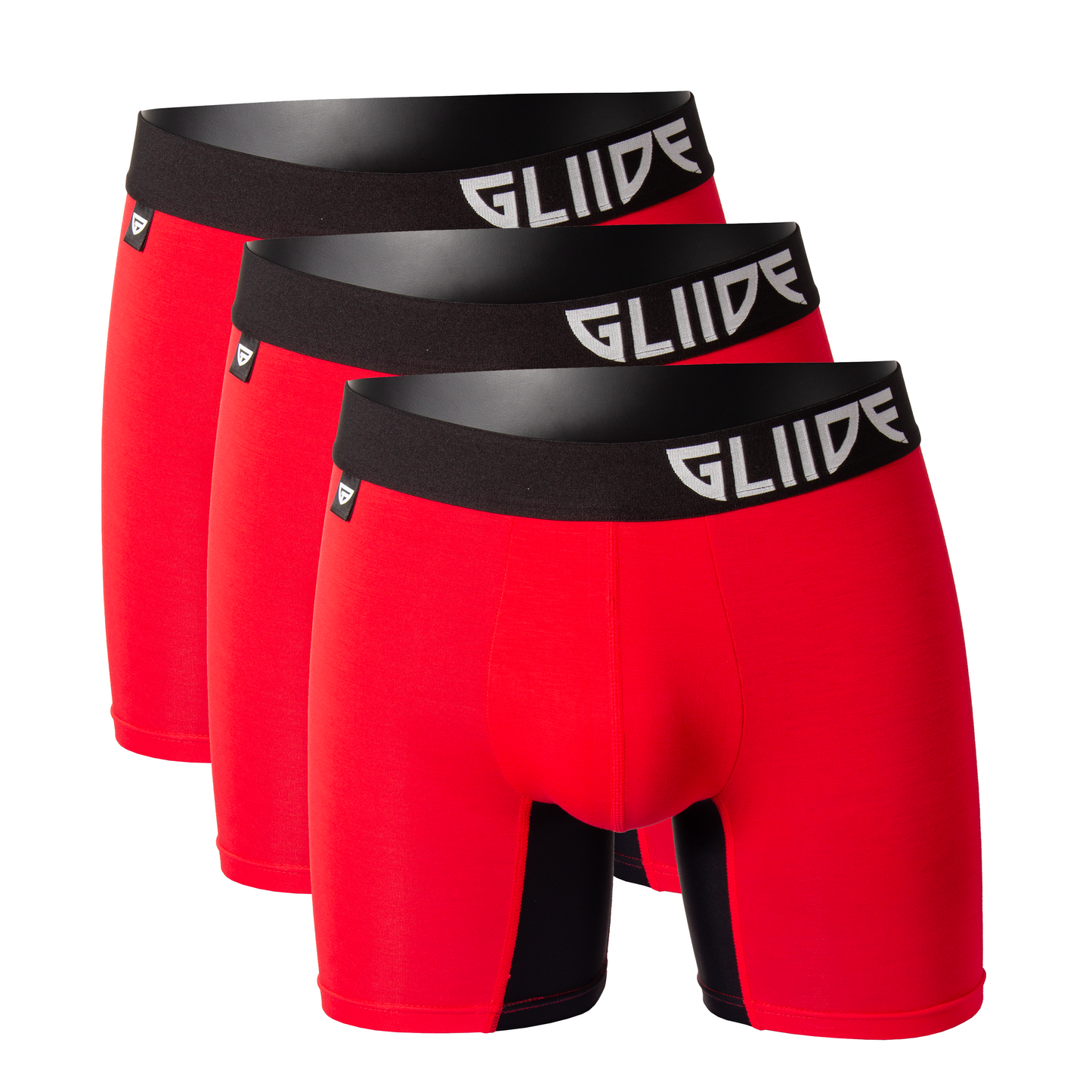 Comfort Club Trunks Triple Pack Signal Red