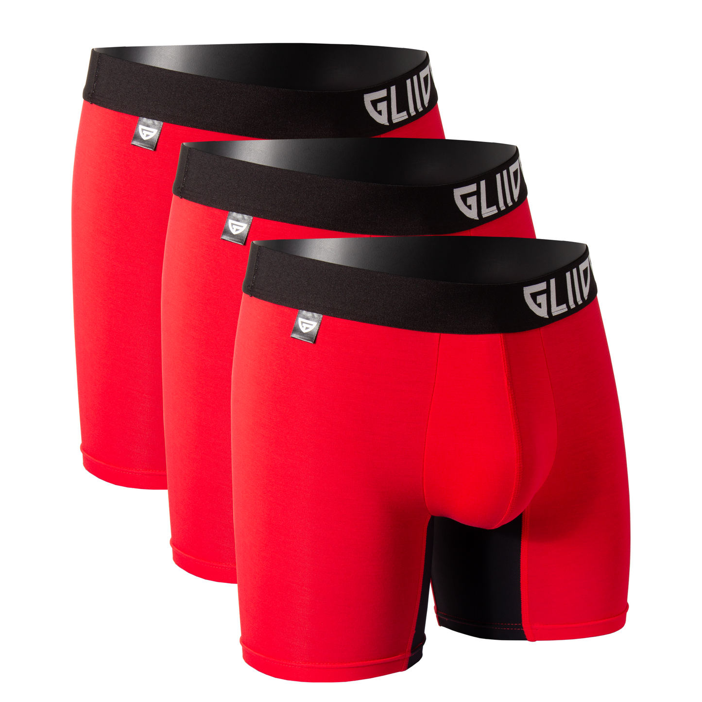 Comfort Club Trunks Triple Pack Signal Red